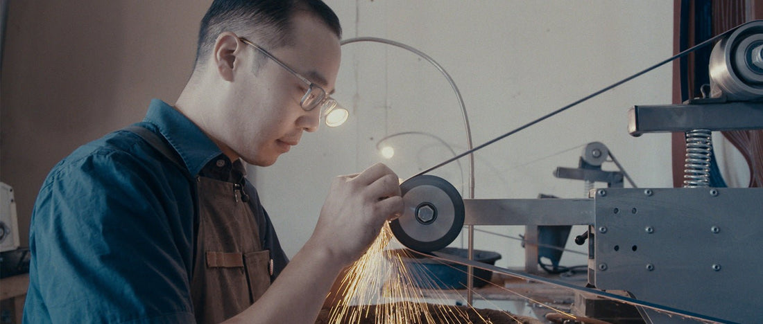 Scott Miyako – makes traditional straight razors - Birkenstock Midtown