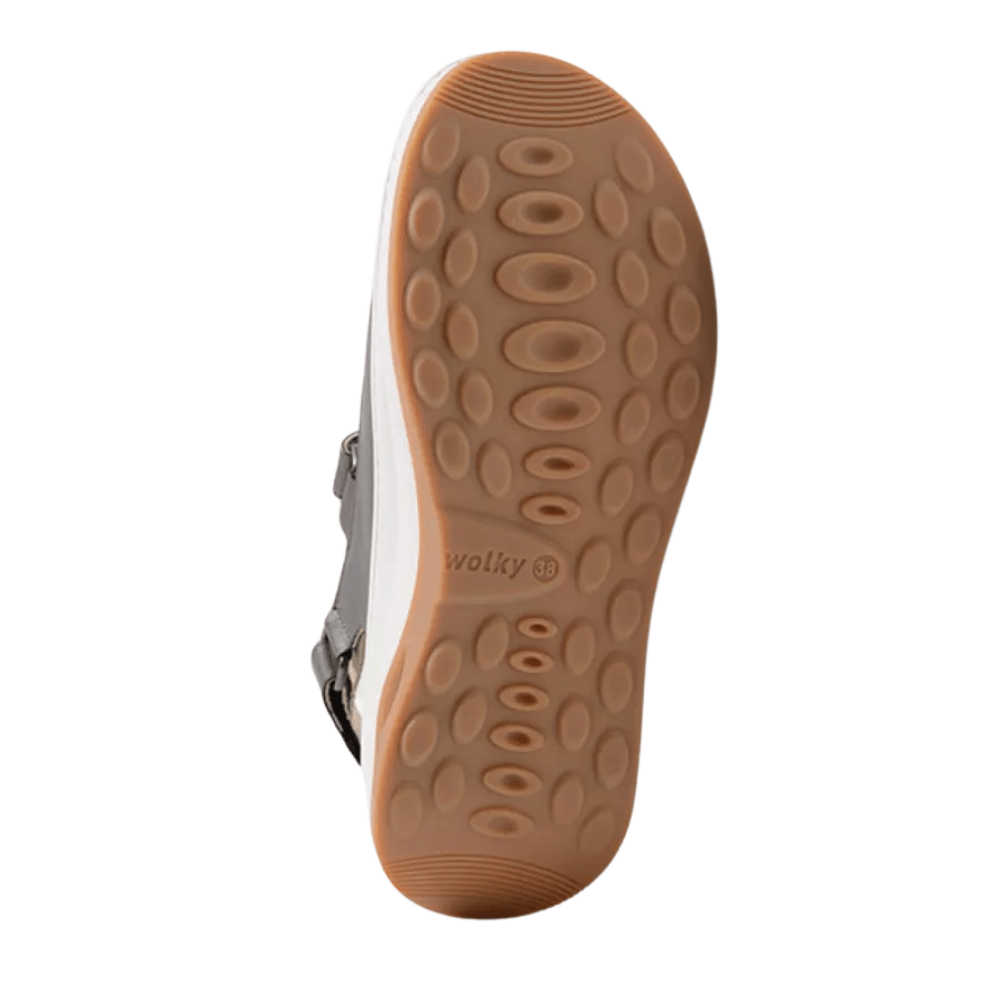 Adura | Biocare Vegan Leather | Inox - Sandals - Wolky