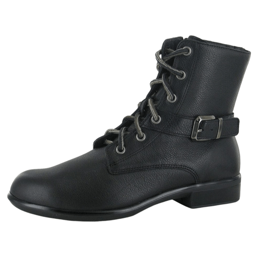 Alize | Leather | Soft Black - Boot - Naot