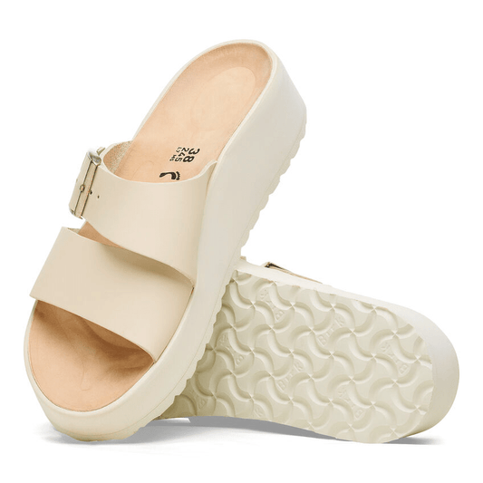 Almina | Leather | Ecru - Sandals - Birkenstock