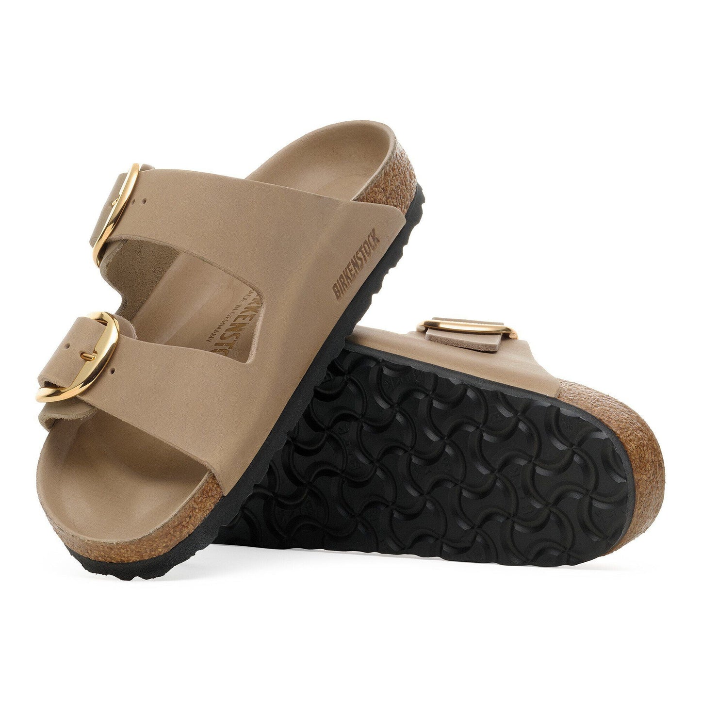 Arizona Big Buckle | Oiled Leather | Tobacco Brown - sandals - Birkenstock