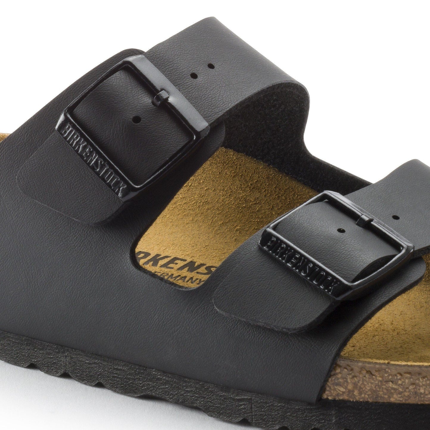 Arizona | Birko - Flor | Black - sandals - Birkenstock