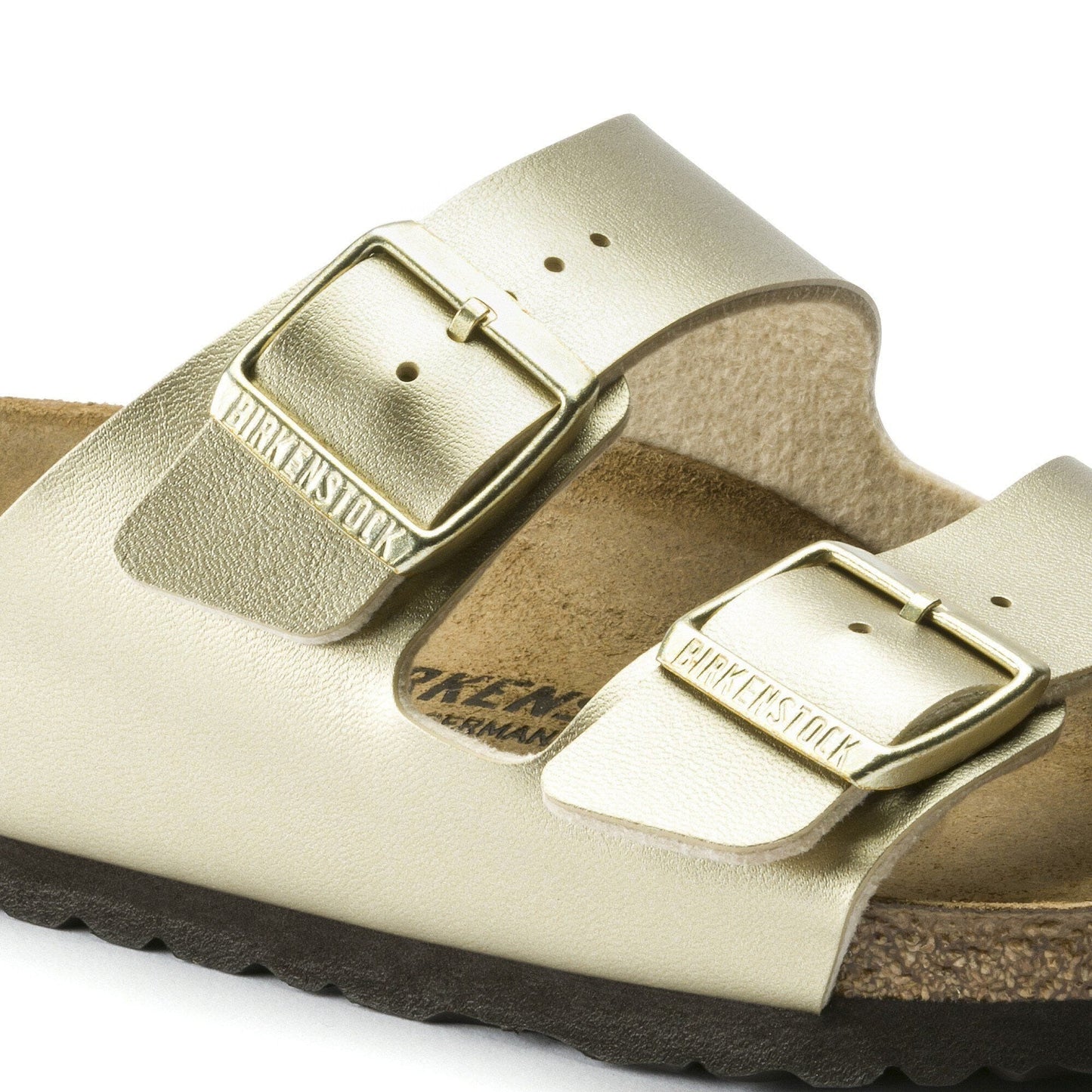 Arizona | Birko - Flor | Gold - sandals - Birkenstock