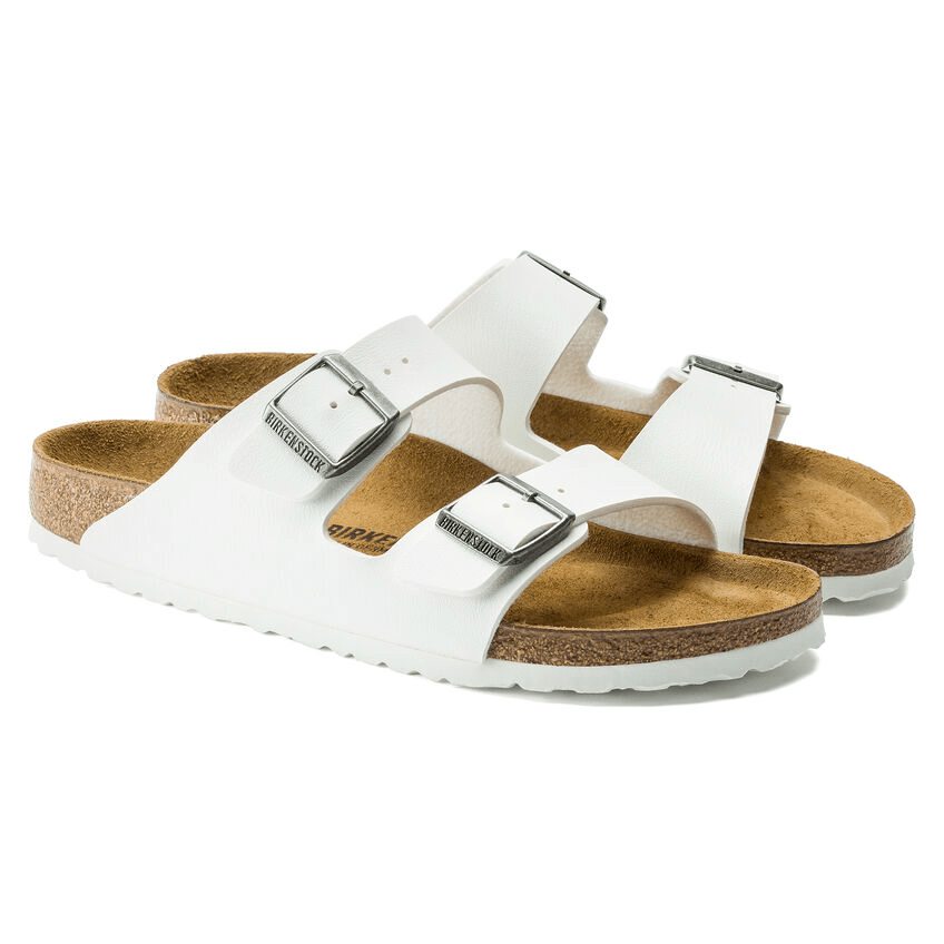 Birkenstock Arizona Birko Flor White 42