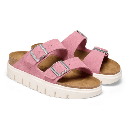 Arizona Chunky | Suede | Candy Pink - Sandals - Birkenstock