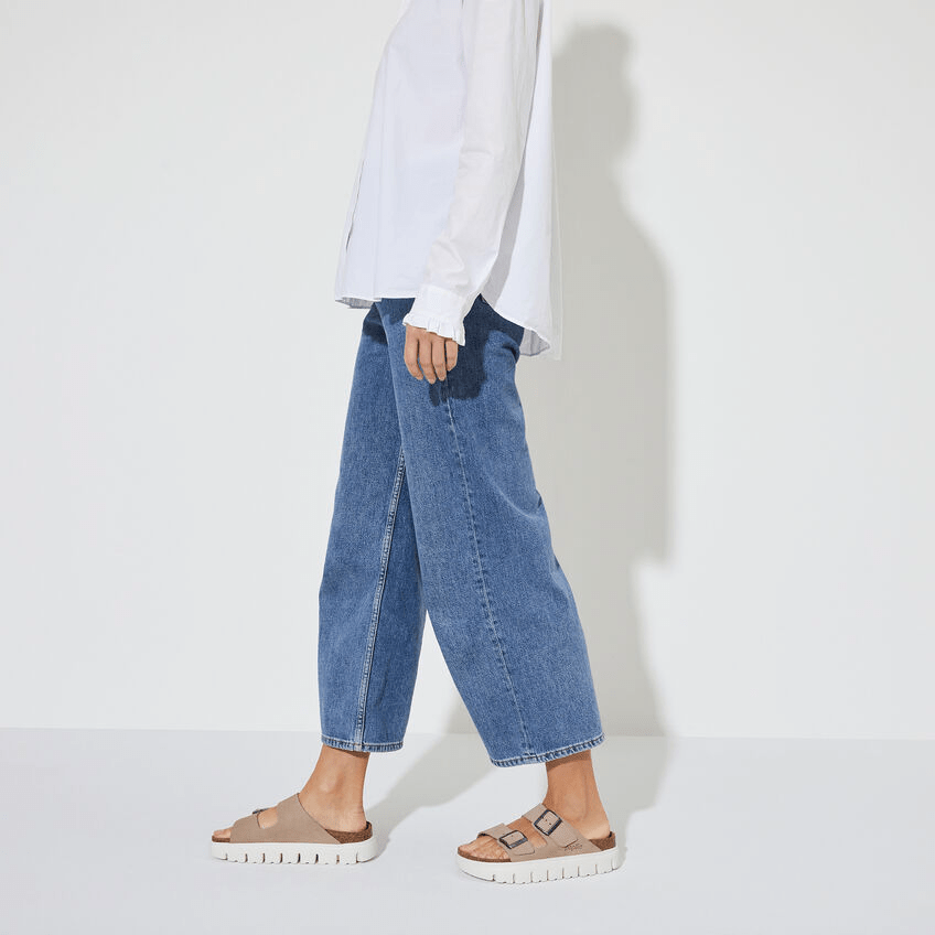 Arizona Chunky | Suede | Warm Sand - Sandals - Birkenstock