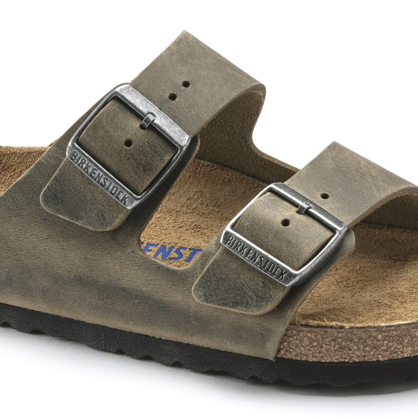 Arizona | Soft Footbed | Oiled Leather | Faded Khaki - sandals - Birkenstock