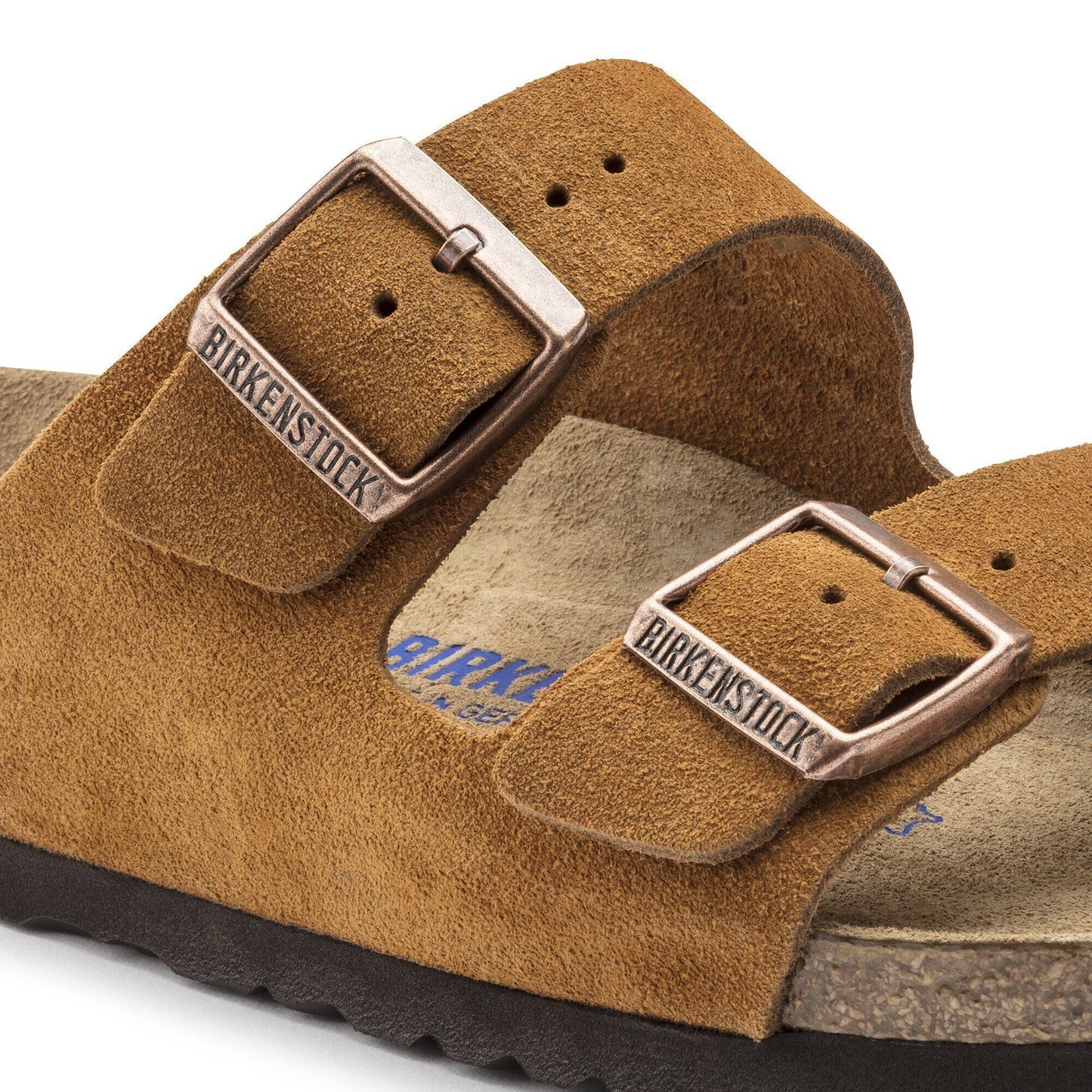 Arizona | Soft Footbed | Suede | Mink - sandals - Birkenstock