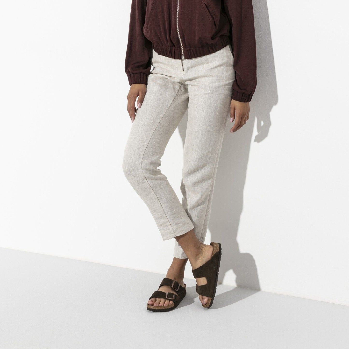 Arizona | Soft Footbed | Suede | Mocha - sandals - Birkenstock