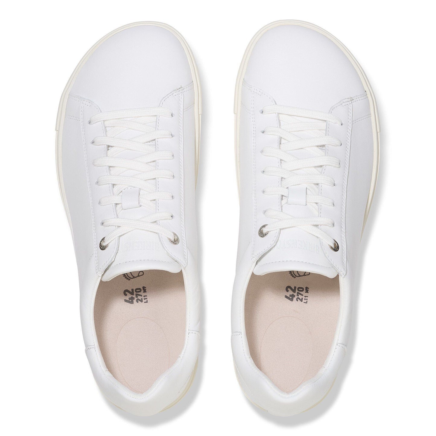 Bend Low | Leather | White - shoe - Birkenstock