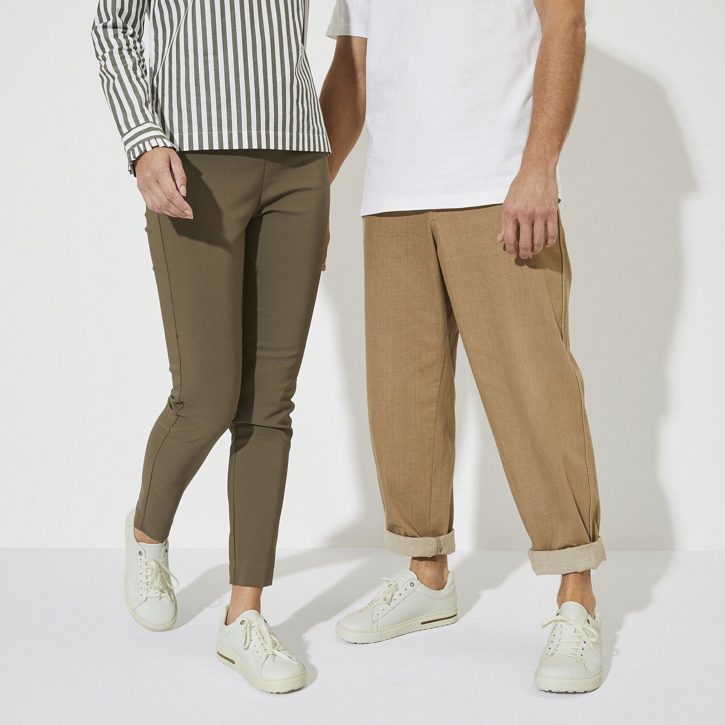 Bend Low | Leather | White - shoe - Birkenstock