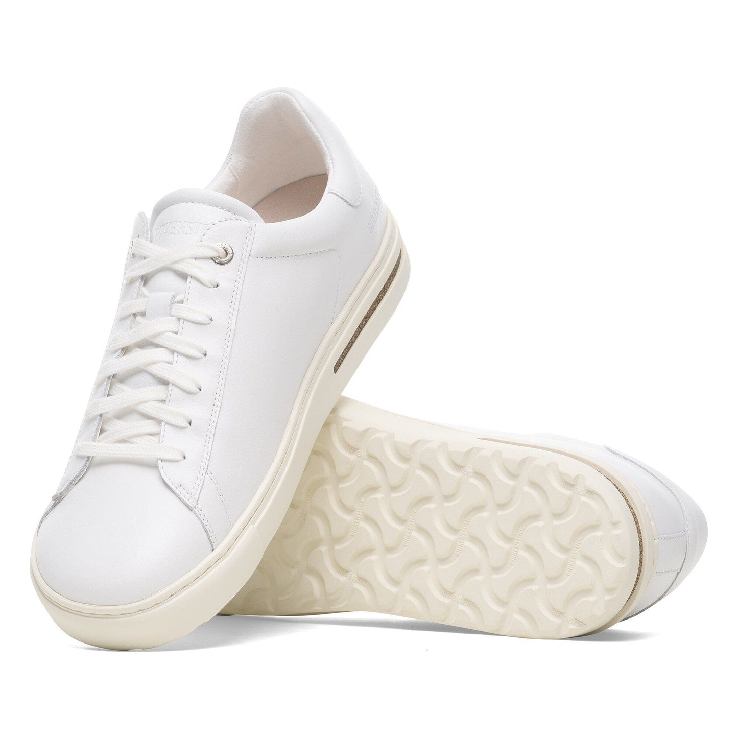 Bend Low | Leather | White - shoe - Birkenstock