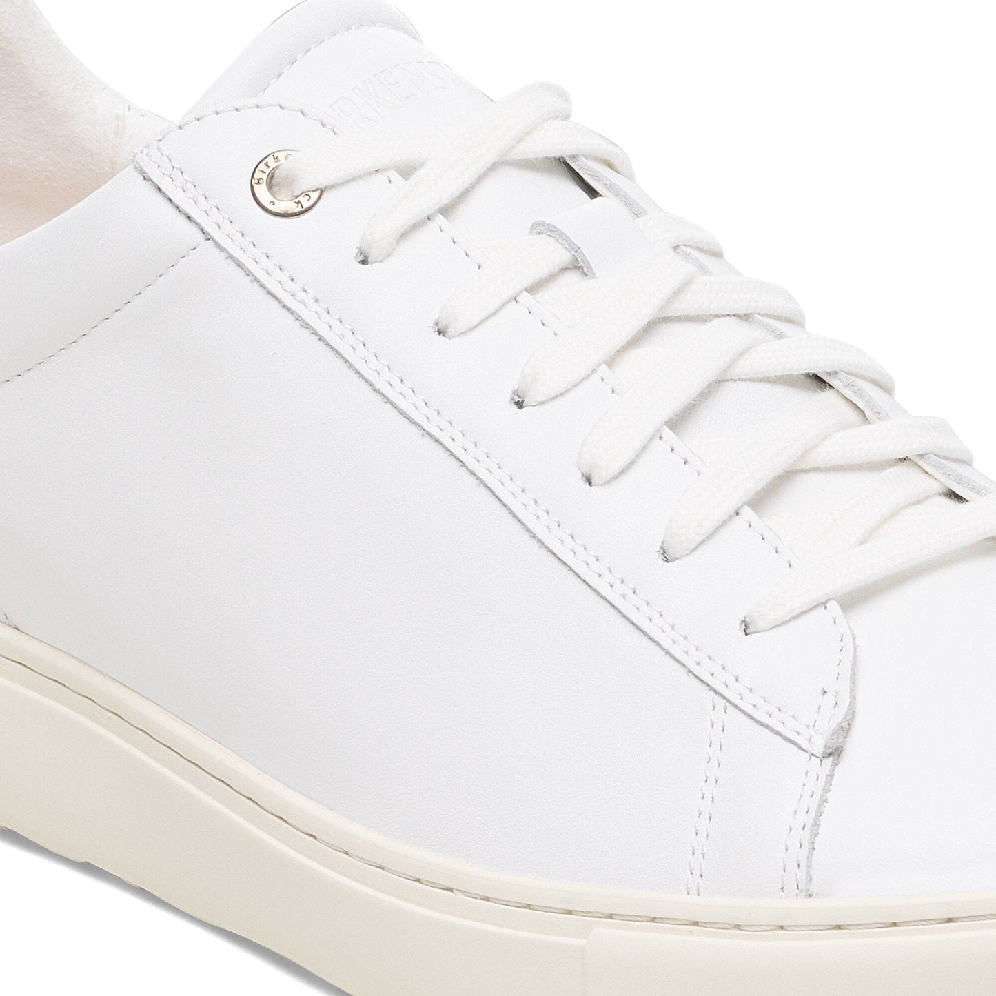 Bend Low | Leather | White - shoe - Birkenstock