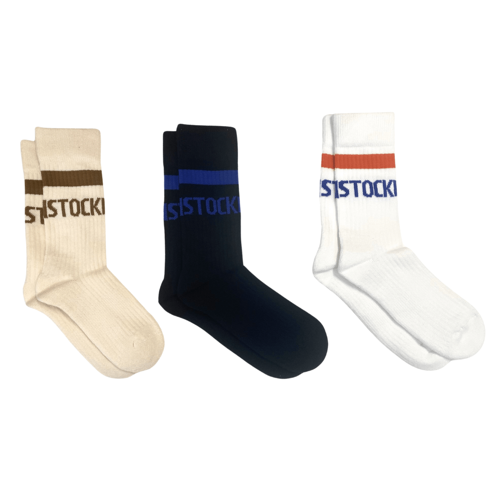 Birkenstock Stripe Cotton Crew Socks - Socks - Birkenstock