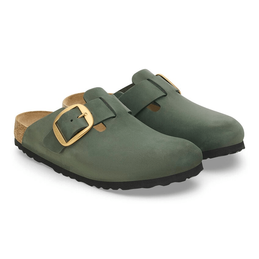 Boston Big Buckle | Nubuck | Thyme – Birkenstock Midtown