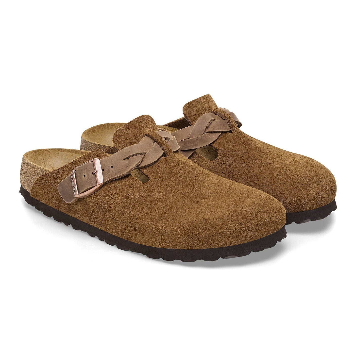 Boston Braid | Suede | Mink - clog - Birkenstock