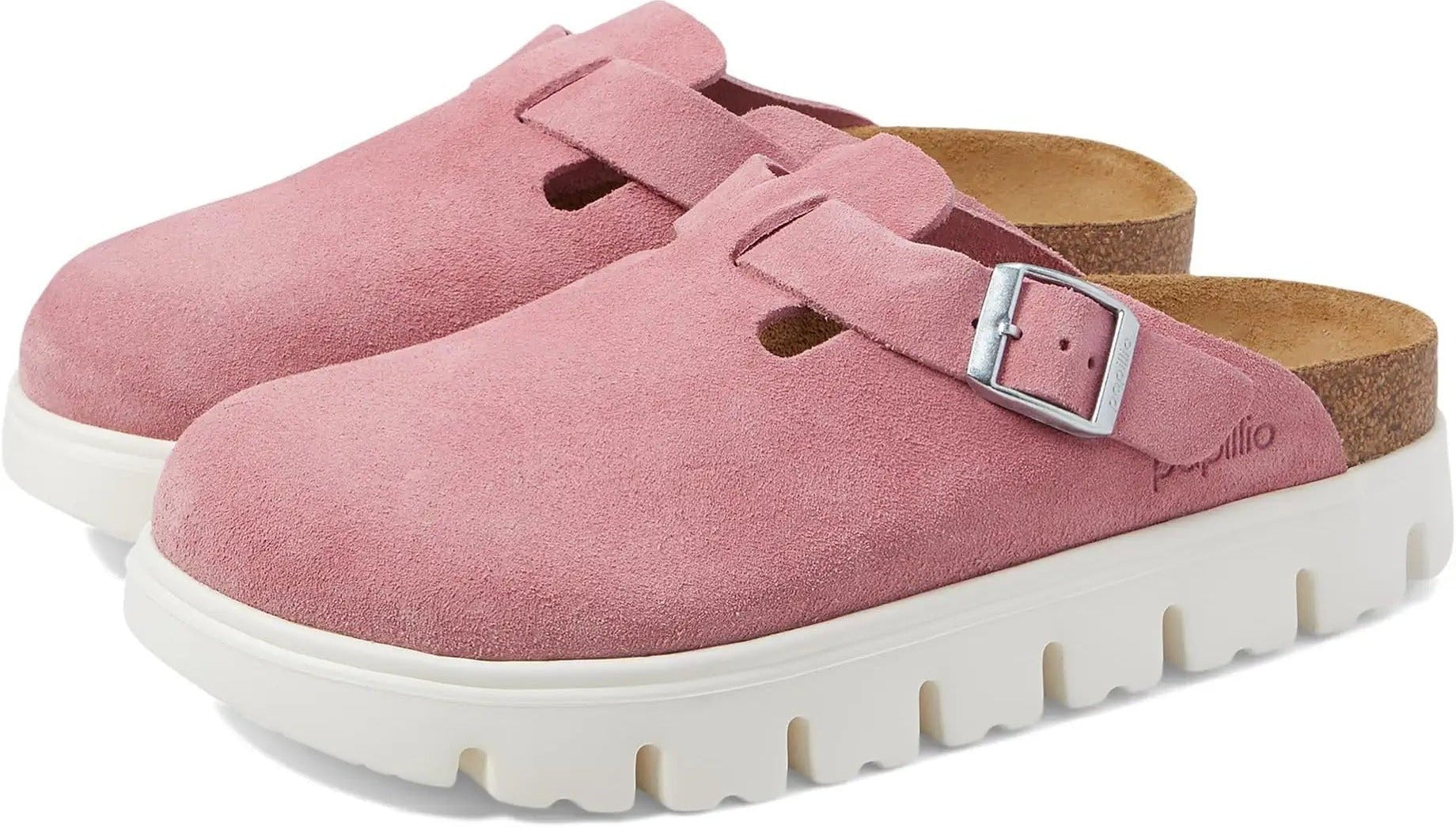 Boston Chunky | Suede | Candy Pink – Birkenstock Midtown