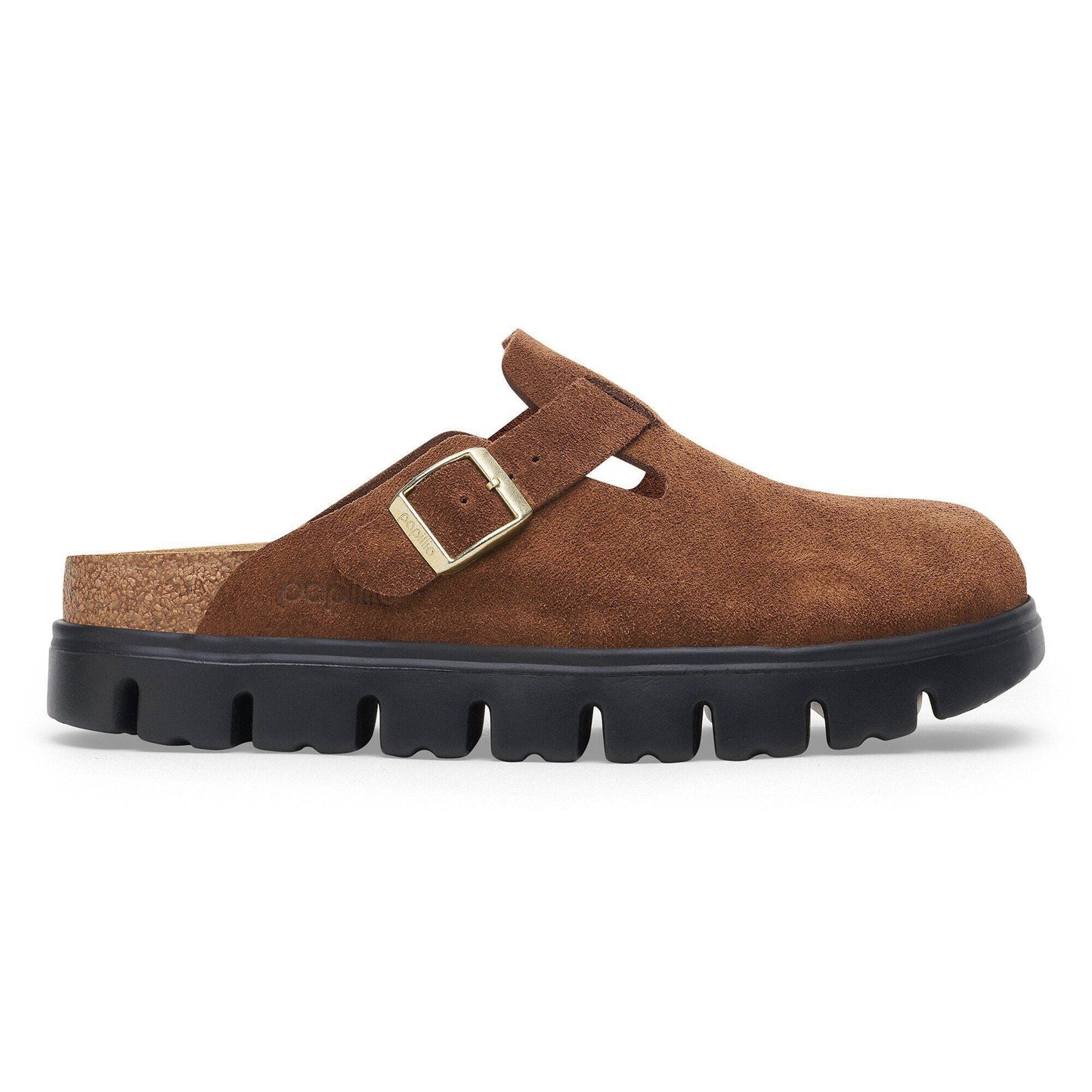Boston Chunky | Suede | Dark Tea - clog - Birkenstock