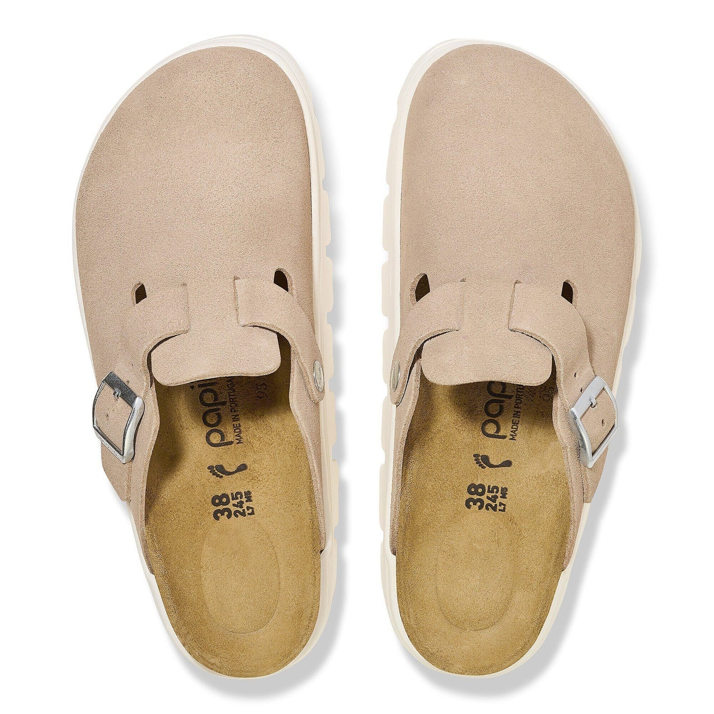 Boston Chunky | Suede | Warm Sand - clog - Birkenstock