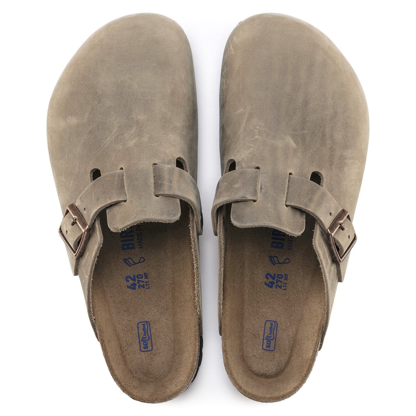 Boston | Soft Footbed | Oiled Leather | Tobacco - clog - Birkenstock