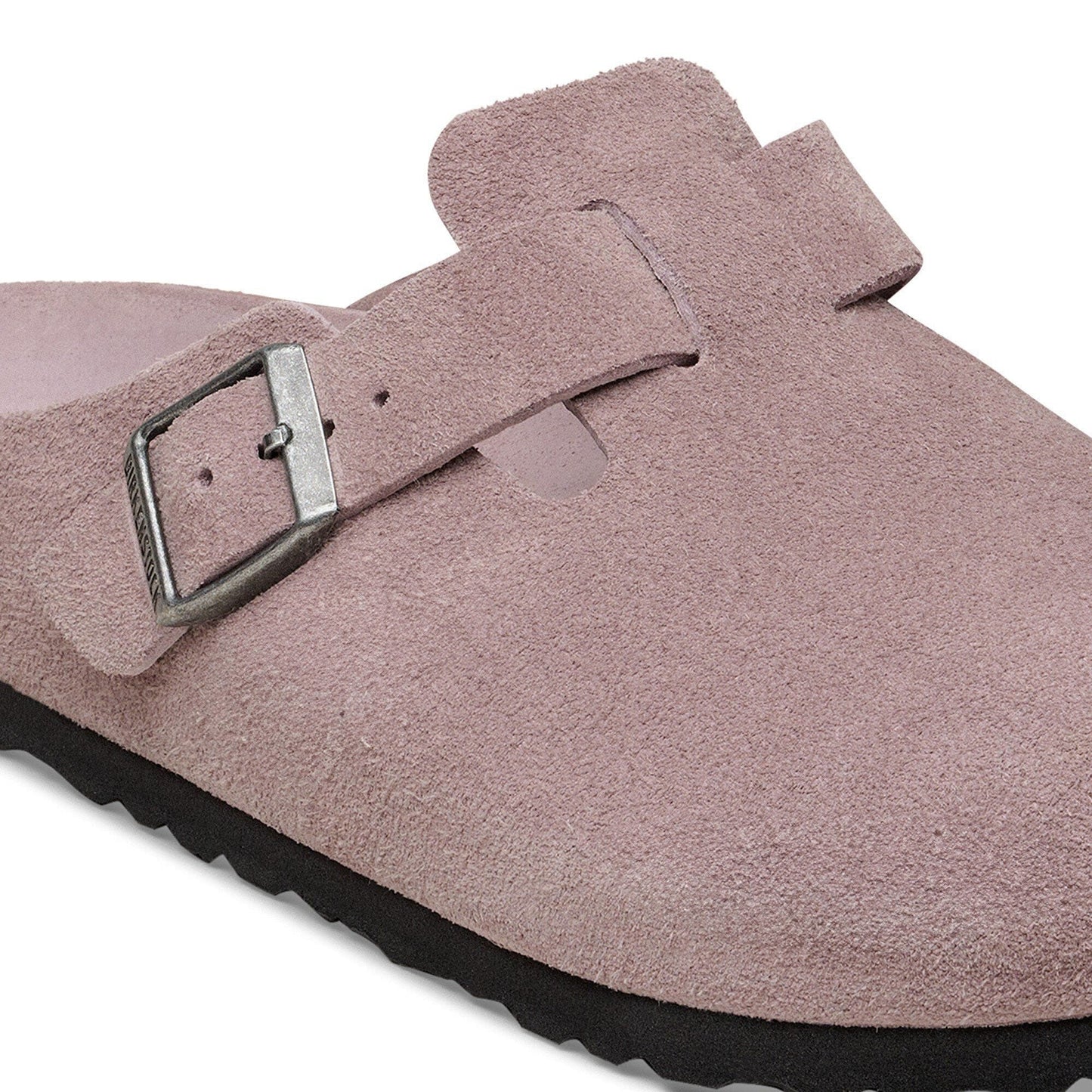 Boston | Soft Footbed | Suede | Faded Purple - Clog - Birkenstock