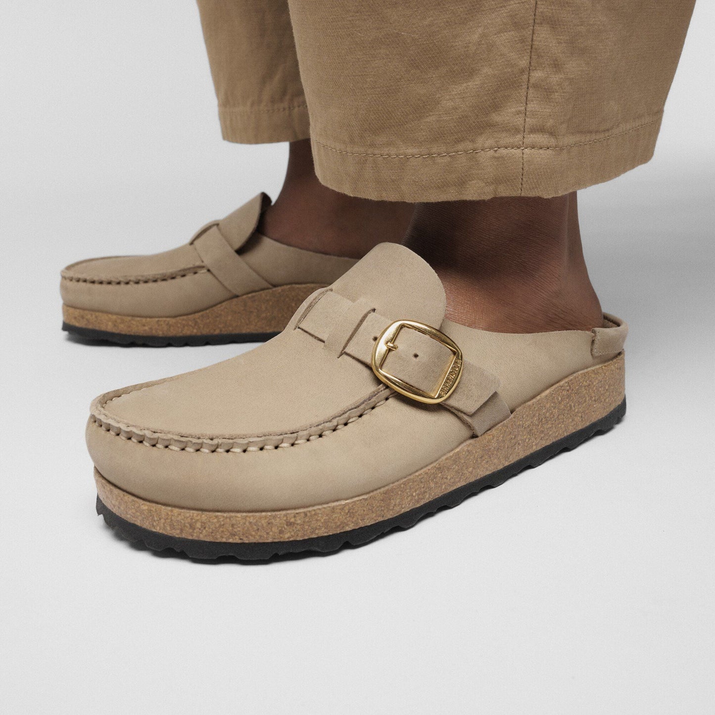 Buckley Ring Buckle | Oiled Leather | Tobacco - clog - Birkenstock