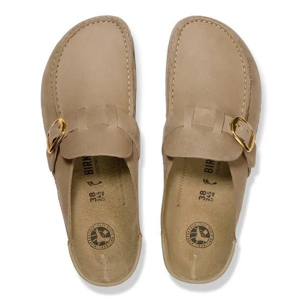 Buckley Ring Buckle | Oiled Leather | Tobacco - Clog - Birkenstock