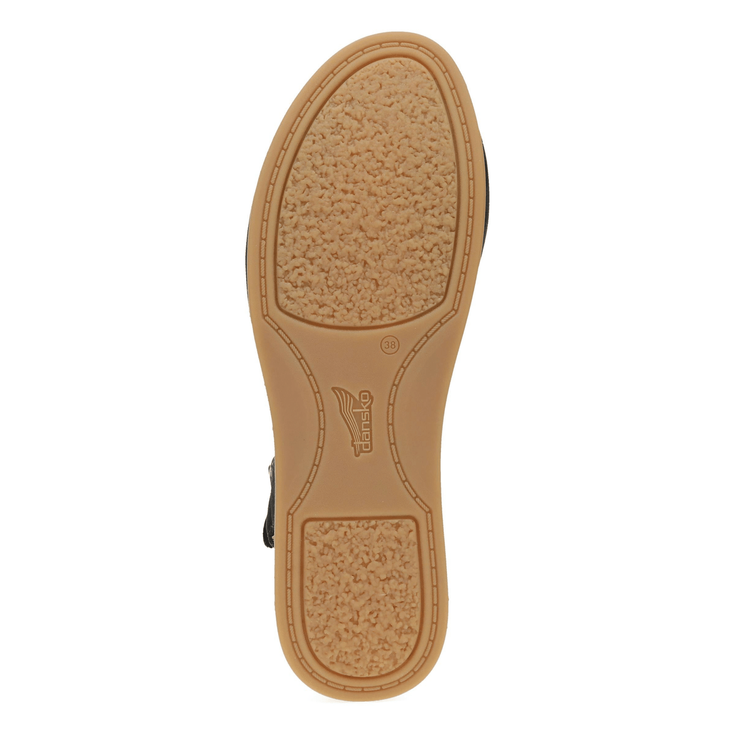 Cass | Milled Nubuck | Black - Sandals - Dansko