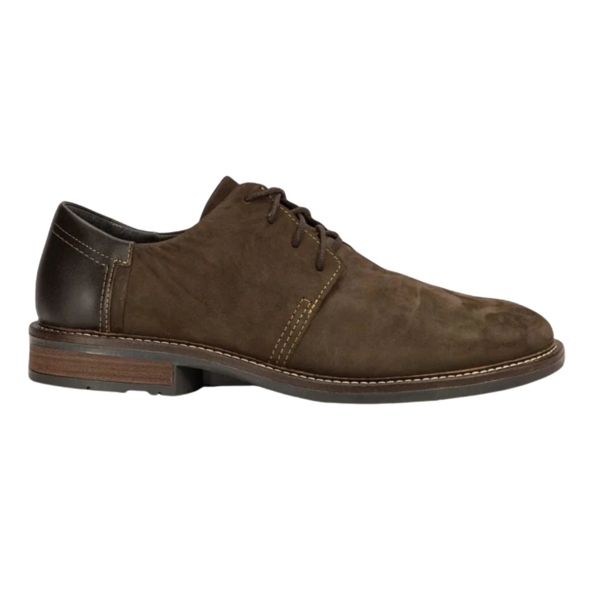 Naot Chief Oily Brown Nubuck/French Roast Leather/Hazelnut Leather Mens 43 10.5 Chief | Men | Nubuck| Oily Brown/French Roast – Birkenstock  main image 3