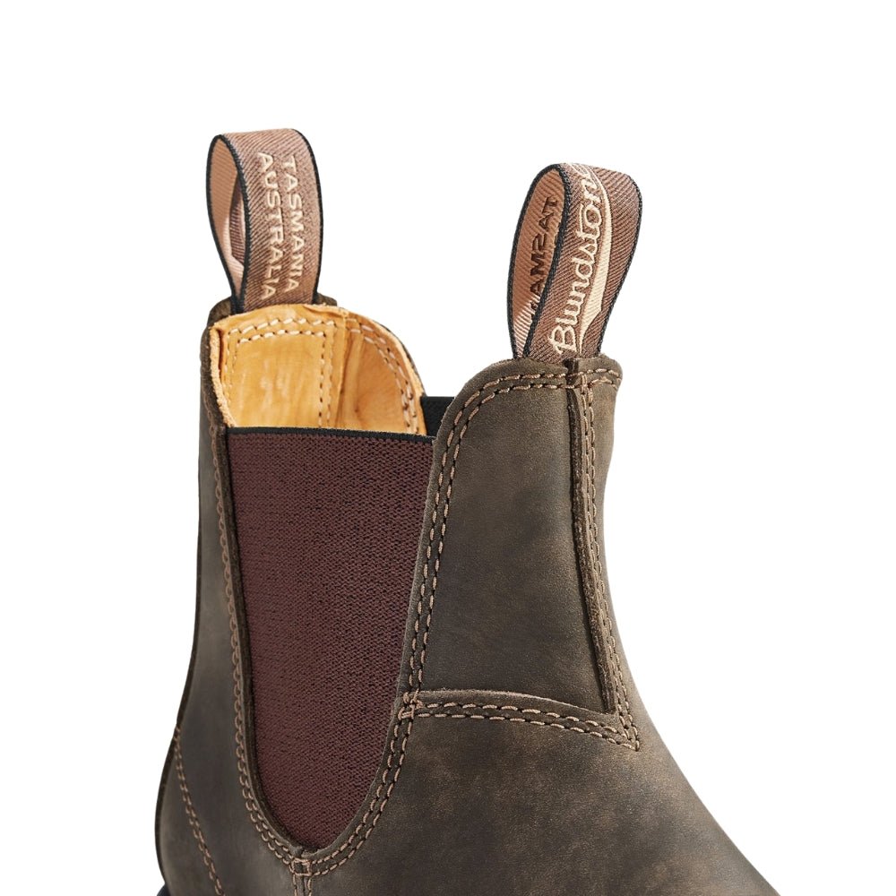 Classic 550 Chelsea Boot 585 | Leather | Rustic Brown - Boot - BLUNDSTONE