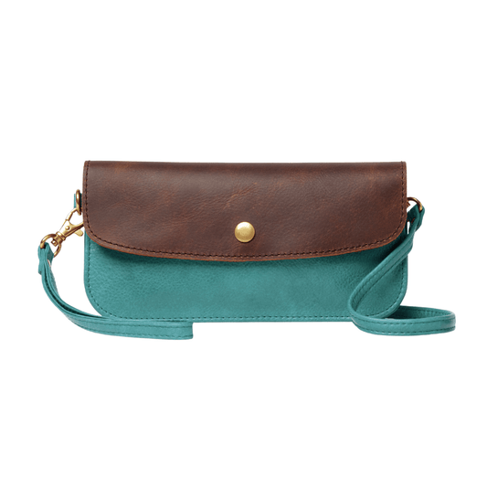 Clea Wallet Bag | Teal - Bag - Osgoode Marley