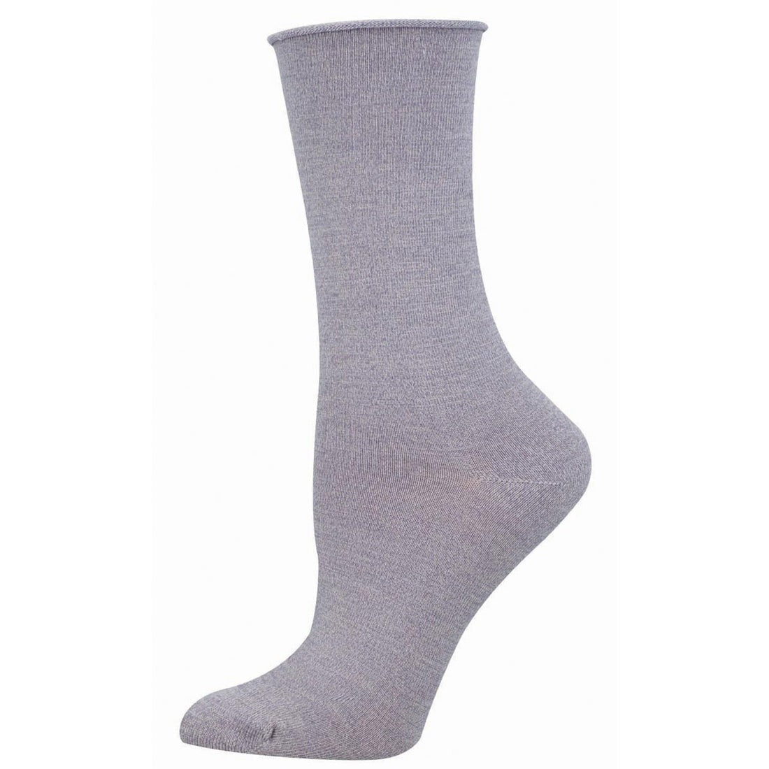 Comfort Solid Socks | Bamboo | Women | Dusty Lavendar - socks - Socksmith