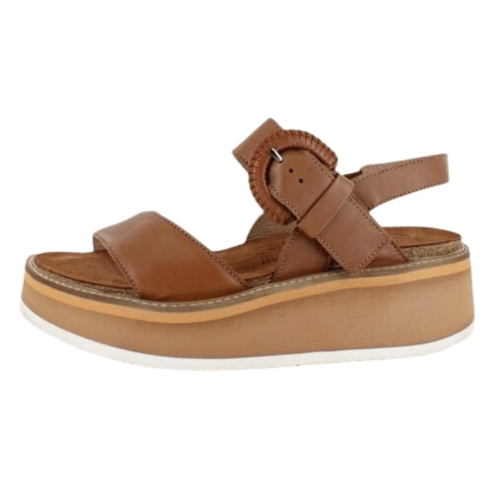 Crepe | Leather | Caramel w/ Camel Sole - Sandals - Naot