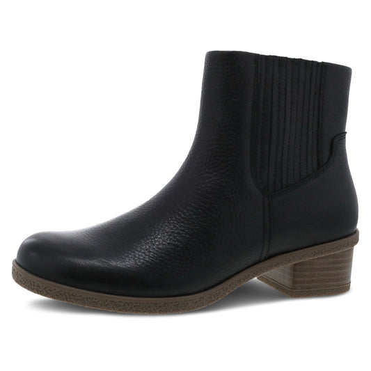 Daisie | Waterproof | Tumbled Leather | Black - Boot - Dansko