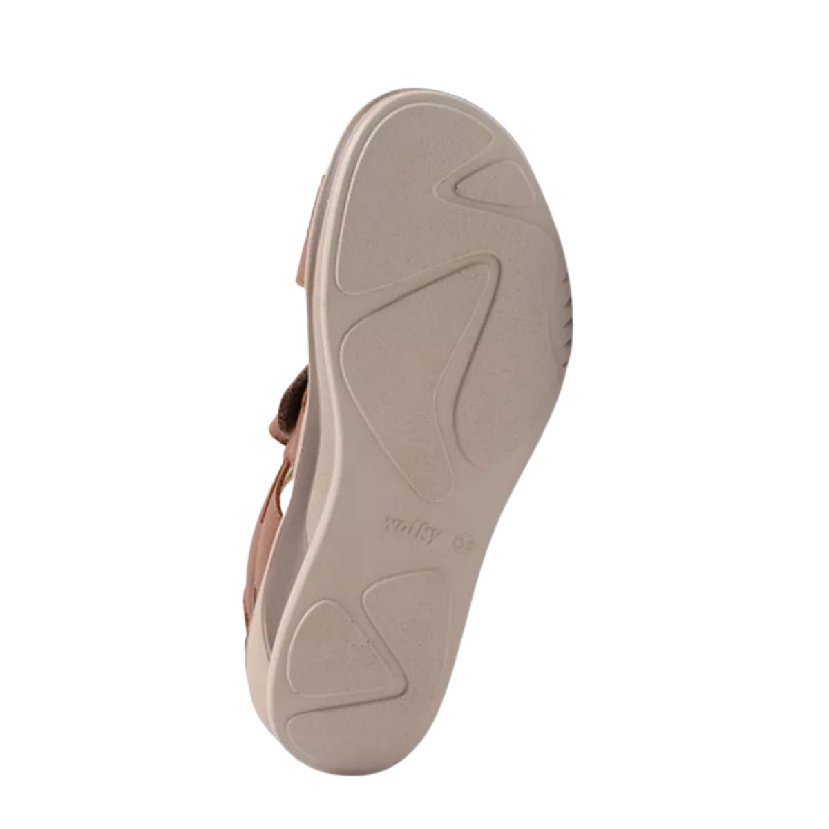 Desh | Leather | Cognac - sandals - Wolky