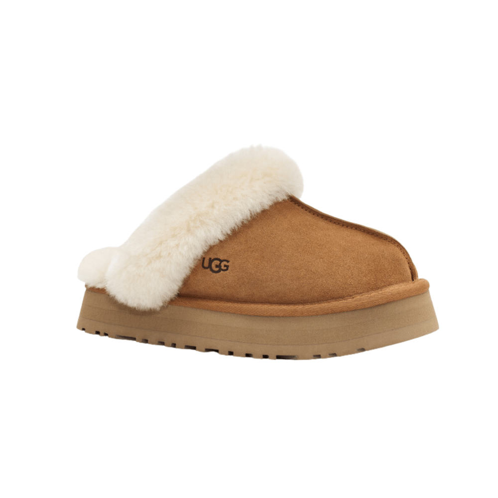 Disquette | Women | Suede/Sheepskin | Chestnut – Birkenstock