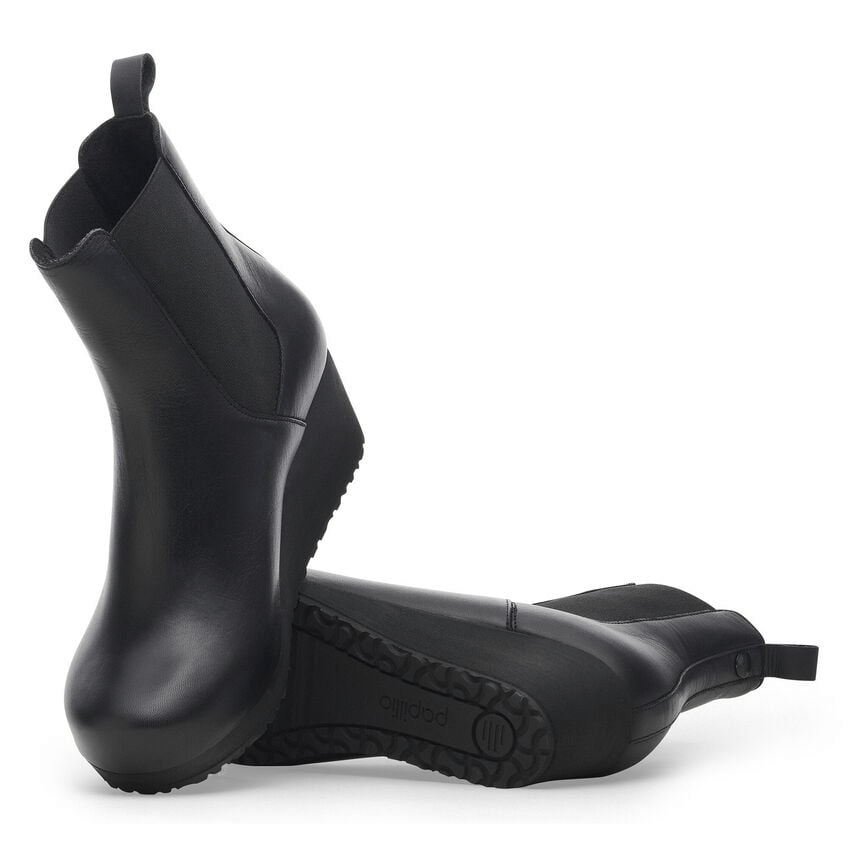 Ebba Slip On | Leather | Black - Boot - Birkenstock