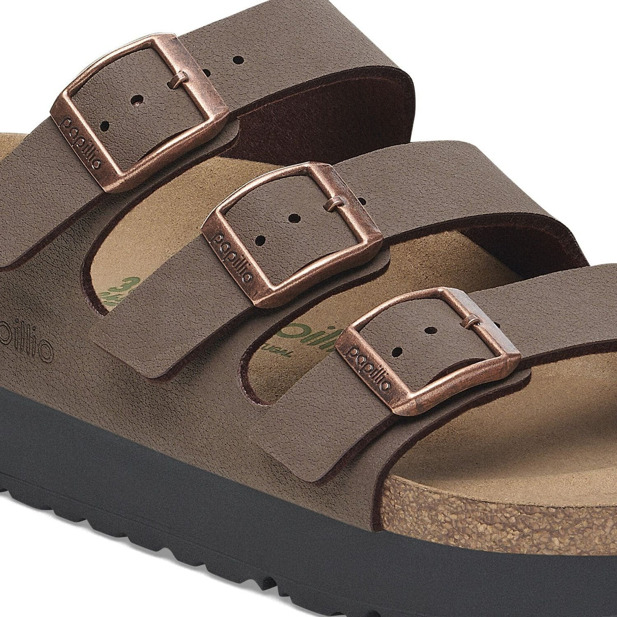 Florida III Flex Platform | Vegan | Birko - Flor | Mocha - sandals - Birkenstock