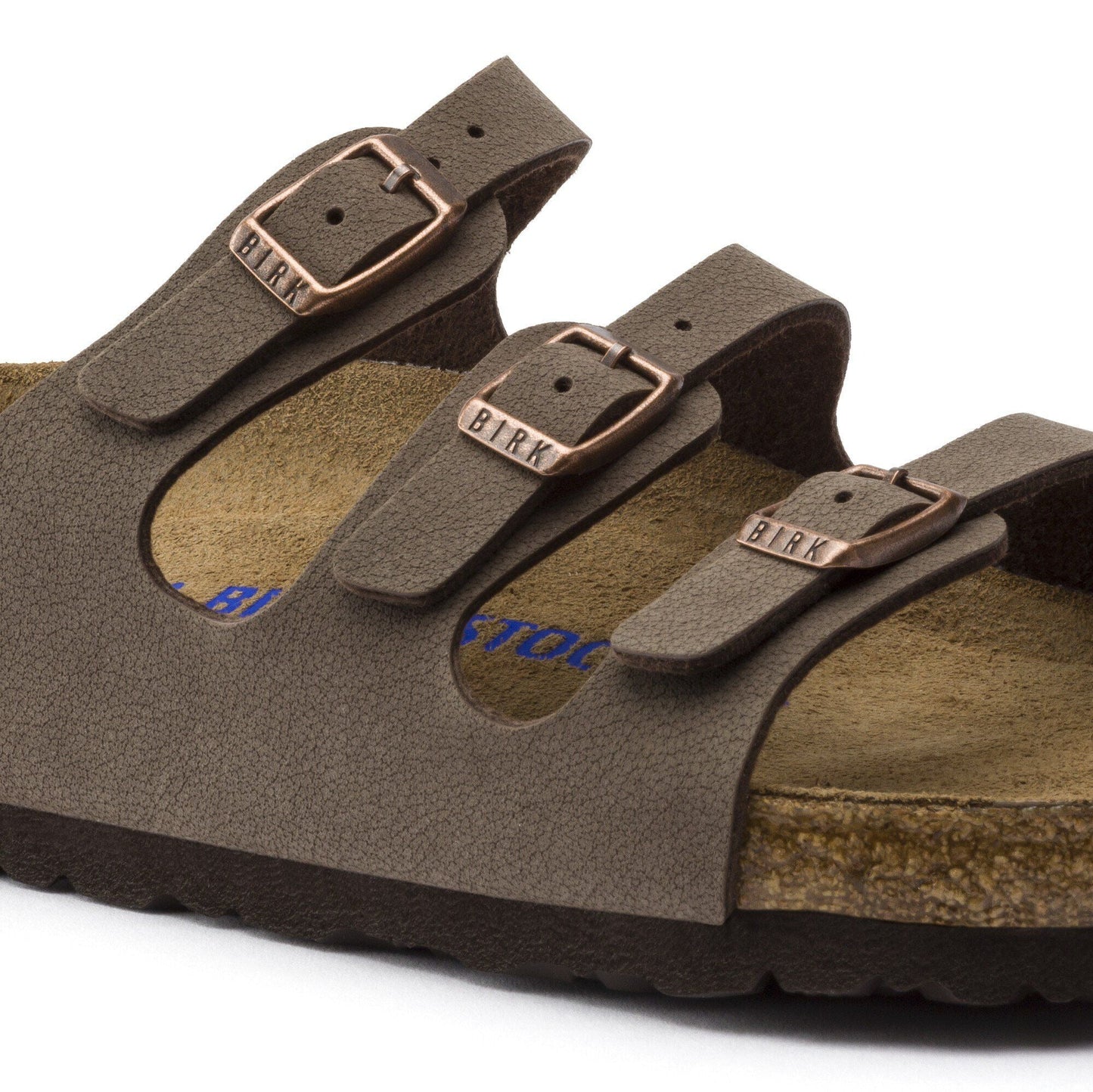 Florida | Soft Footbed | Birkibuc | Mocha - sandals - Birkenstock