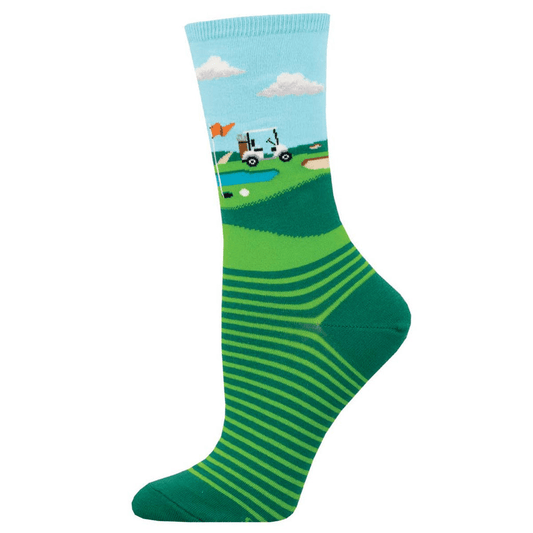 Fore Putt | Women | Green - Socks - Socksmith