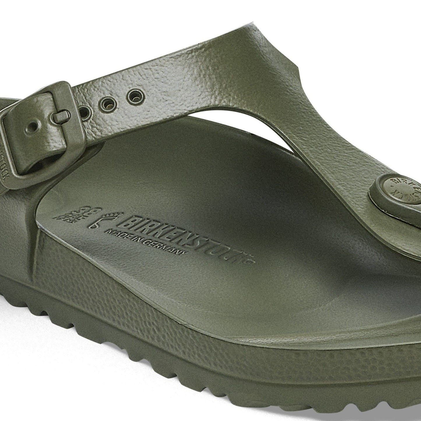 Gizeh | EVA | Khaki - sandals - Birkenstock