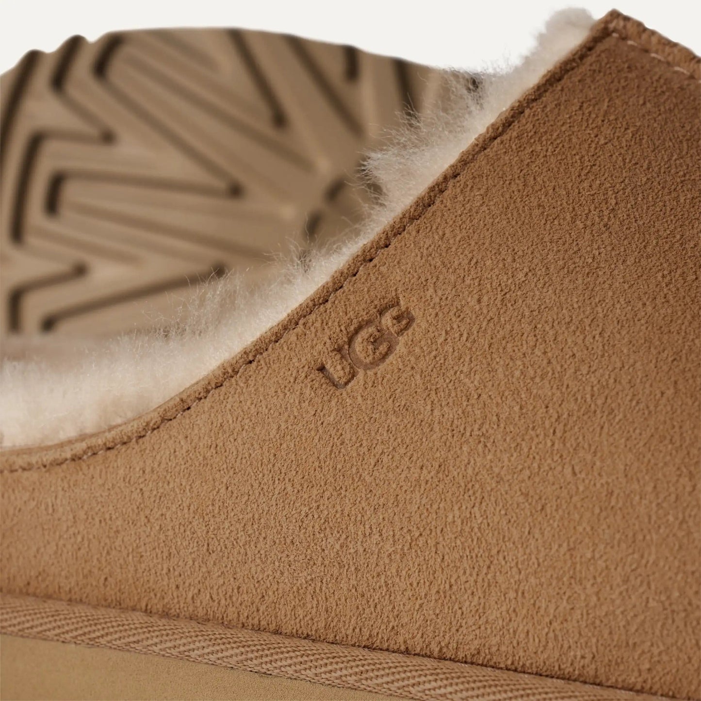 Greenport Slide | Women | Suede/Sheepskin | Chestnut - Slipper - UGG