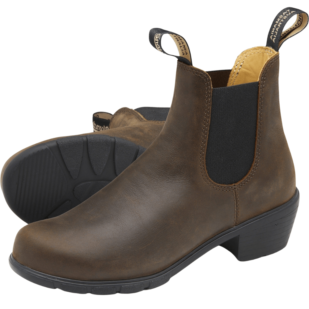 Heeled Boot | Women | Antique Brown #1673 - Boot - Blundstone