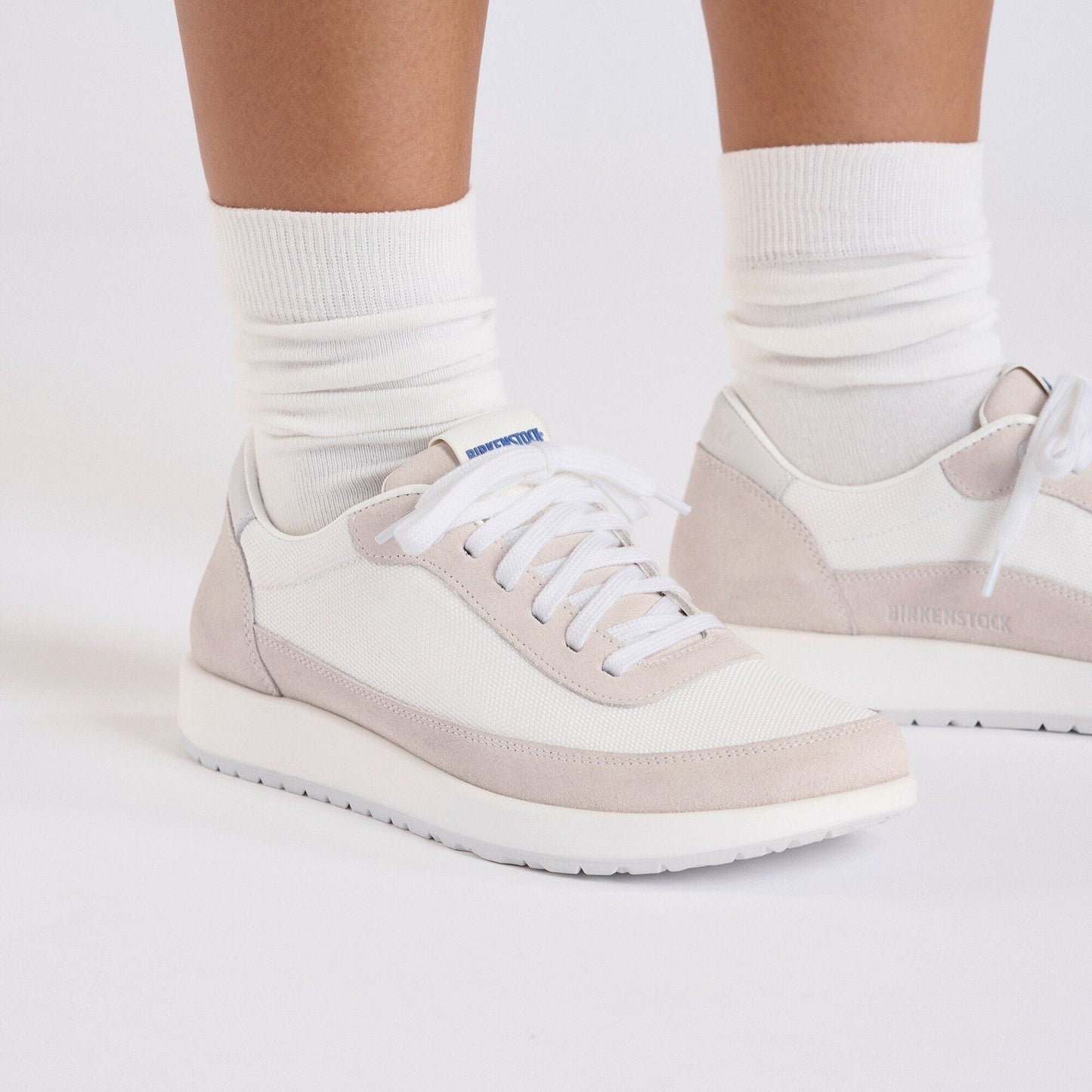 Honnef City | Suede/Textile | Antique White - shoe - Birkenstock