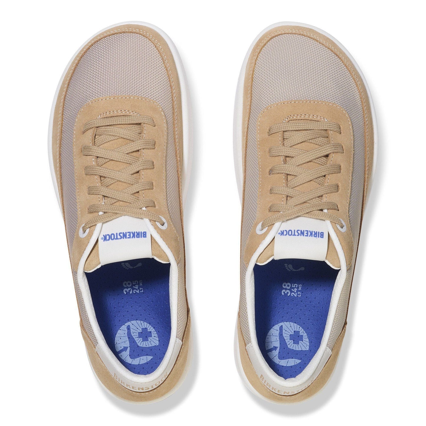 Honnef City | Suede/Textile | New Beige - shoe - Birkenstock