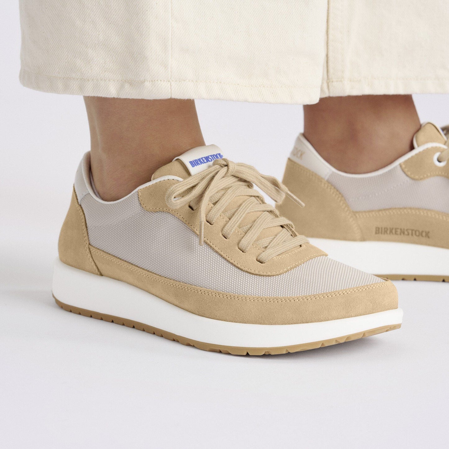 Honnef City | Suede/Textile | New Beige - shoe - Birkenstock