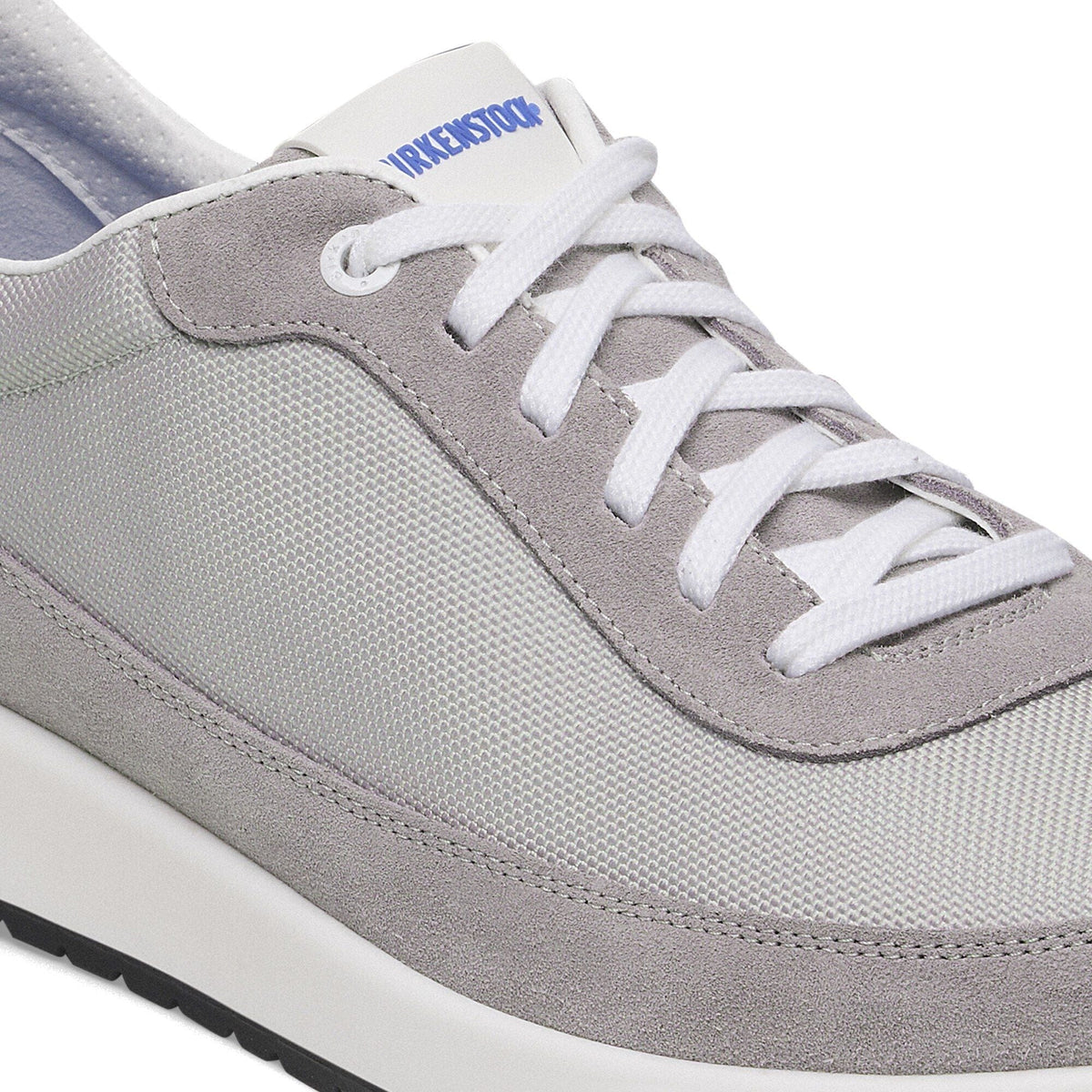 Honnef City | Suede/Textile | Whale Gray/Stone Coin - shoe - Birkenstock