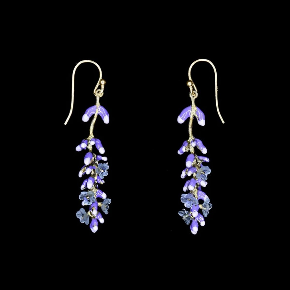Lavender Wire Earrings - Jewelry - MICHAEL MICHAUD