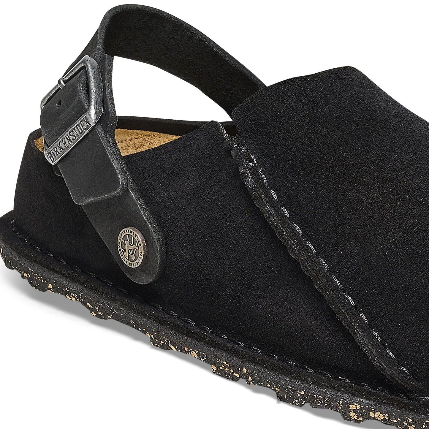 Lutry | Suede | Black - clog - Birkenstock