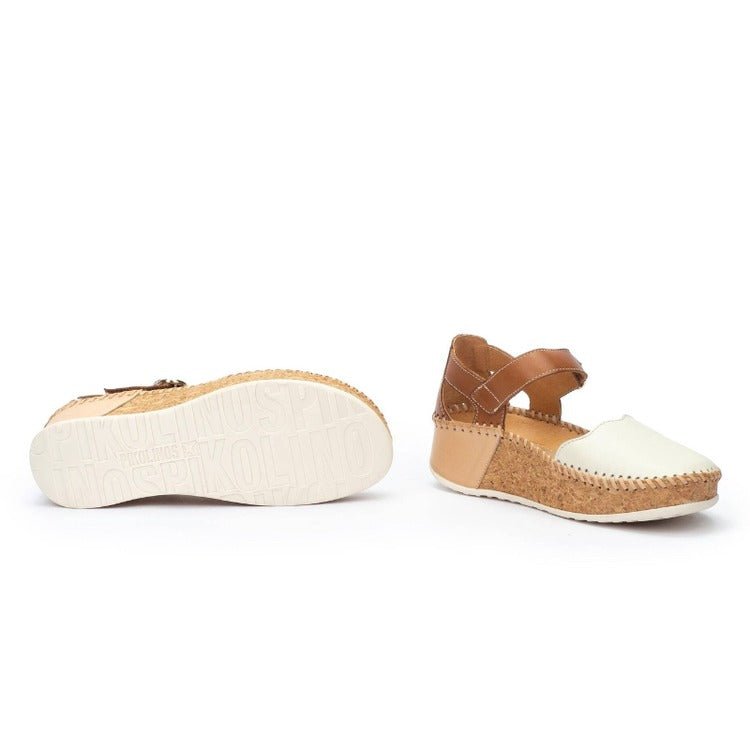 Marina Mary Jane | Leather | Nata/Brandy - Shoe - Pikolinos